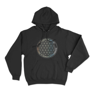 A Spiritual Being Unisex Hoodie Black