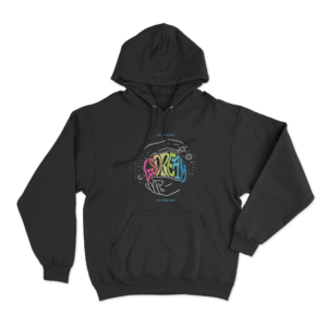 As Above So Below Unisex Hoodie Black