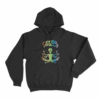 LSDREAM Alien Meditation Unisex Hoodie Black