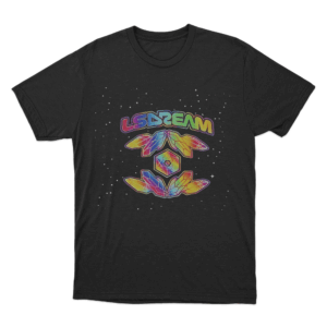 LSDREAM Aura Crystals Unisex T Shirt Black