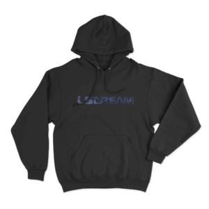 LSDREAM Galaxy Logo Unisex Hoodie Black