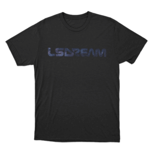 LSDREAM Galaxy Logo Unisex T Shirt Black