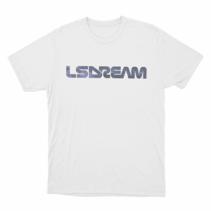 LSDREAM Galaxy Logo Unisex T Shirt White