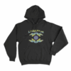 LSDREAM Holographic Crystals Unisex Hoodie Black