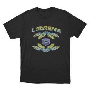 LSDREAM Holographic Crystals Unisex T Shirt Black