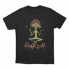 LSDREAM Mushroom Alien Unisex T Shirt Black