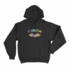 LSDREAM Rainbow Crystals Unisex Hoodie Black