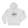 LSDREAM Sacred Geometry Unisex Hoodie White