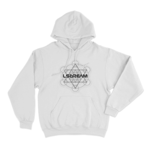LSDREAM Sacred Geometry Unisex Hoodie White